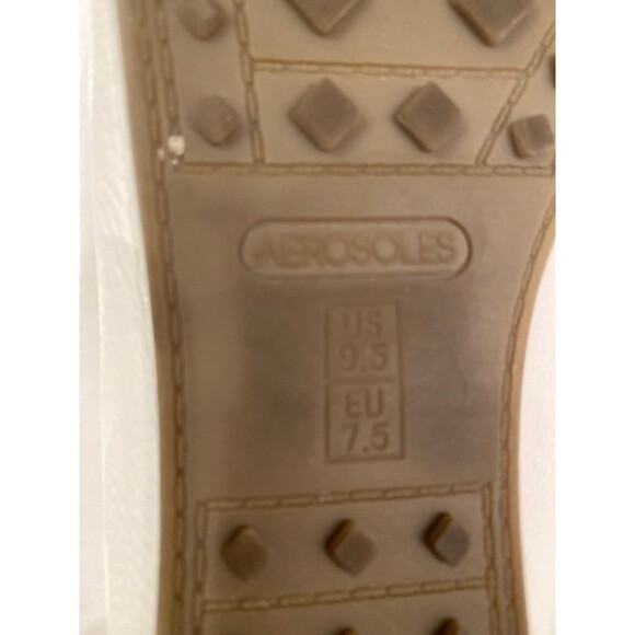 Aerosoles Womens Shoes Size 9.5 Ivory Flats Comfort Supportive Arch Footbed - Picture 11 of 12